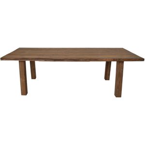 Eettafel - Woonkamer Tafel Rechthoek - Keukentafel - Eettafels - Eetkamertafel Hout - Woonkamertafel - 220x100x76 - Wood Selections