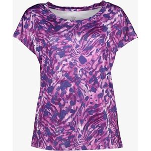 Osaga dames sport T-shirt met print paars - Maat L