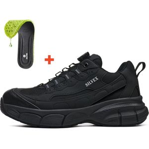 Silvex® Dreamwalk Veiligheidsschoenen - Memoryfoam zool - Werkschoenen voor Dames en Heren - Pijnverlichtend - Stalen Neus - Orthopedisch - Sneaker - Antislip - Unisex - Ademend en licht design - Maat 36