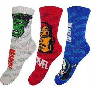 Marvel Avengers - Casual jongens sokken 3 paar - 23-26