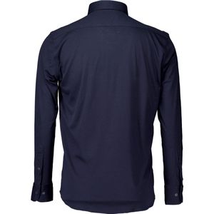 Giordano - Overhemd Donkerblauw Giordano Ivy Lange Mouw Overhemd Donkerblauw 427078