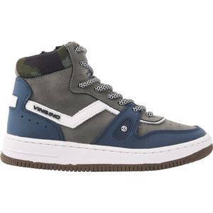 Vingino Rens mid Sneaker - Jongens - Multicolor blue - Maat 38