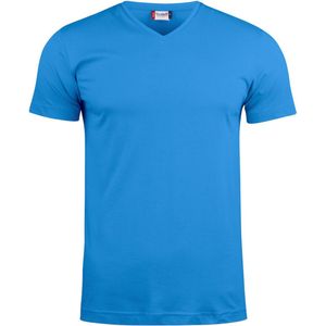 Clique Basic-T V-neck 029035 - Kobalt - 4XL