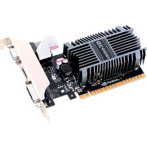 Inno3D GeForce GT710 2GB LP - Videokaart - Low Profile Brackets - HDMI - VGA - DVI