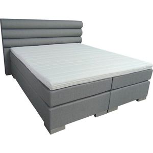 Slaaploods.nl Romance - Boxspring inclusief matras - 160x200 cm - Grijs