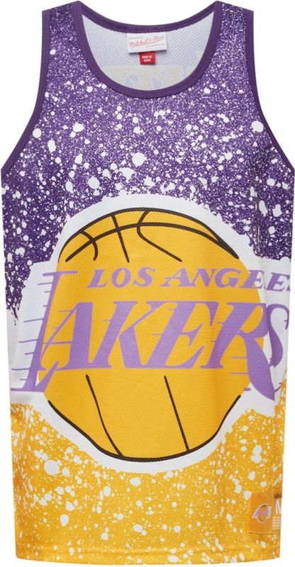 Mitchell & Ness shirt jumbotron Wit-L