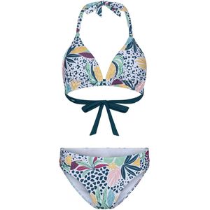 Rebelle Bikini Tropical Jungle - Wit/Multi - Triangel - Maat 36