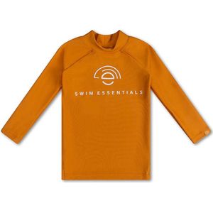 Swim Essentials UV Zwemshirt Unisex - Lange mouw - Sea Star Bruin - Maat 62/68