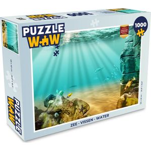 Puzzel Zee - Vissen - Water - Legpuzzel - Puzzel 1000 stukjes volwassenen