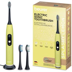 Beurer SC 50 - Sonische Elektrische Tandenborstel - Splashy Lemon - 5 Poetsstanden - Druksensor & Timer - 22 dagen Accuduur