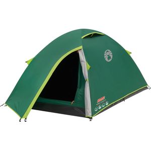 Coleman Kobuk Valley 2 Koepeltent - tent 2 persoons - verduisterende tenten - lichtgewicht tent (3,2 kg) - 4500 mm waterkolom - incl. draagtas - brandvertragend materiaal - geïntegreerd grondzeil tegen vuil en insecten - groen