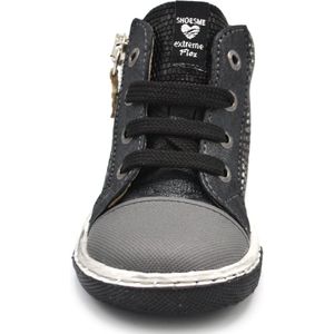 Shoesme - Eerste stap schoentjes - Meisjes - Leder - Glitter - Grijs