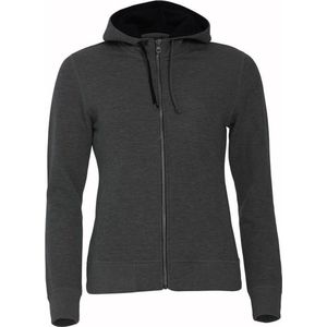 Clique Classic Hoody Full Zip Women 021045 - Grijs-melange - L