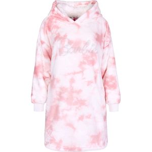 Roze-wit fleece oversized sweatshirt MAAT XS-S