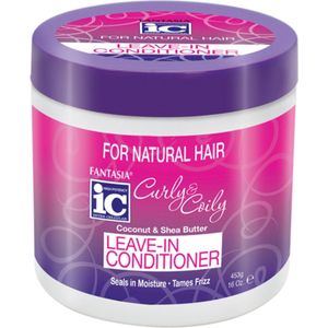 FANTASIA IC - CURLY & COILY LEAVE IN CONDITIONER 16OZ