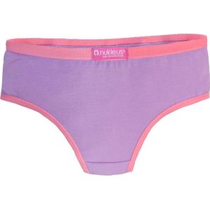 Junior girl organisch underwear paars blauw 11 en 12 jaar
