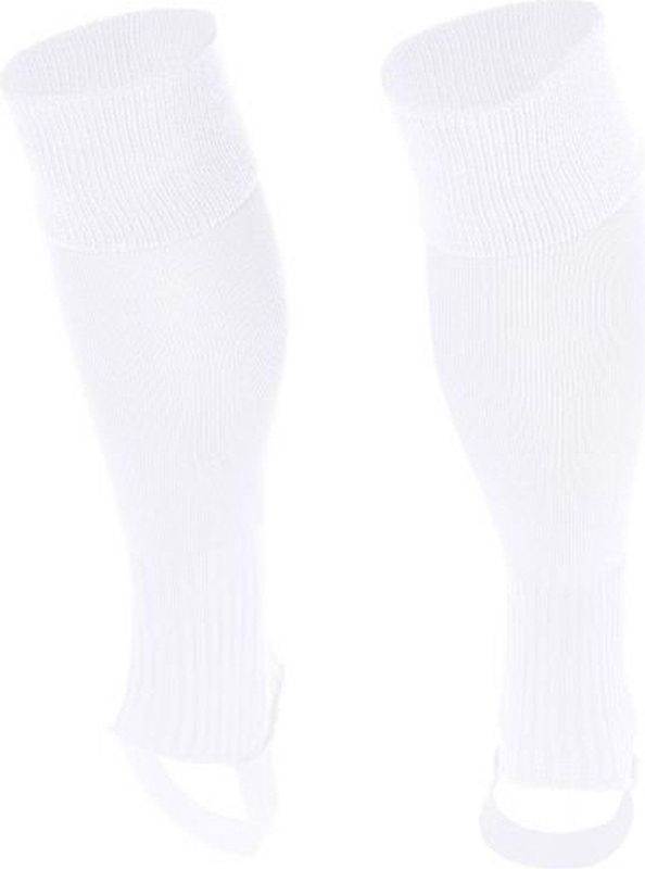 Stanno - Uni Footless Sock - Voetloze Sokken - Wit - Hockey