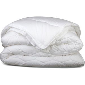 Snoozing Graz - Synthetisch - 4-seizoenen dekbed - Lits-jumeaux - 240x220 cm - Wit