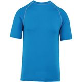 PROACT - Functioneel Kids-T-shirt - Aqua Blue - Korte Mouwen - Anti-UV-bescherming PA4008
