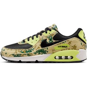 Nike - Air Max 90 Premium - Sneakers - Camo Pack Gold Light Lemon Twist
