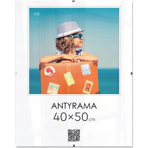 Antyrama 40x50 cm met Plexiglas - Klaar om op te hangen
