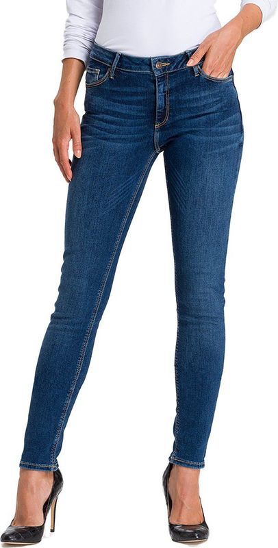 Cross Jeans - Alan - Skinny Jeans - Blauw - 27W / 32L
