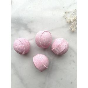 Mini bruisbal - Badbruisbal - Fuchsia - Ongeveer 2,5 tot 3cm - Set van 10