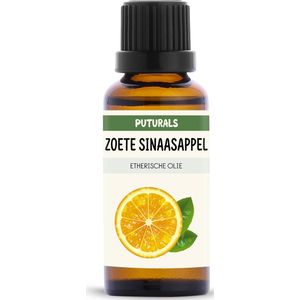 Puturals Sinaasappel Olie 100% Biologisch - 30ml - Puur en Vegan - Sinaasappel Etherische Olie voor Huid, Haar en Aromatherapie