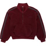 Mystic Teddy Zip Up Trui Women - 240030 - Red Wine - XS