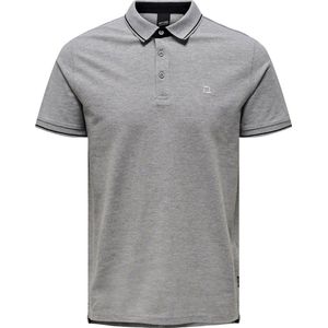 ONLY & SONS ONSFLETCHER LIFE SLIM SS POLO NOOS Heren Poloshirt - Maat XXL