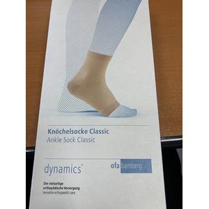 Enkelbandage voor extra steun tijdens sporten - Dynamics Classic A-B mt. 4 compressie enkel sok-steunkous enkel- voorkomt opzetten van de enkel na blessure