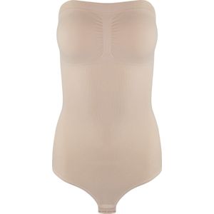 MAGIC Bodyfashion Bandeau Thong Body Corrigerend ondergoed - Latte - Maat XL