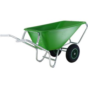 Vabor Fort - Kruiwagen- 170 L - 2 wielen - PP velg - luchtband - HDPE kuip