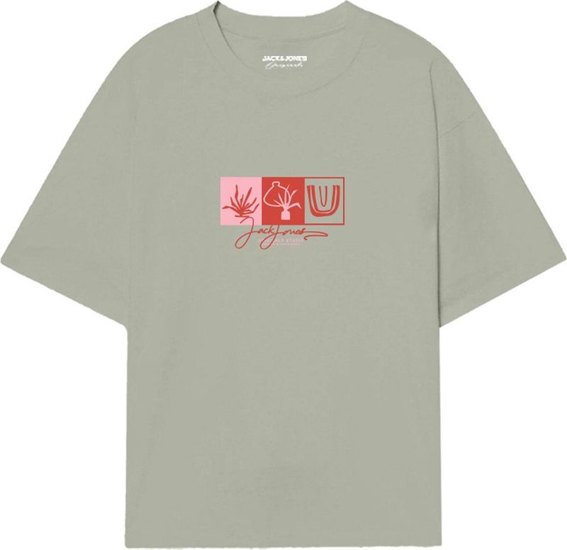 Jack & Jones Originals - T-shirt - Grijsgroen