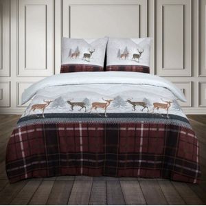 Luxe Katoen Flanel - Dekbedovertrek - 240x220 - Premium Flanel