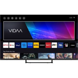 TV SMART VIDAA 43'' QLED 108 cm Netflix Youtube Prime Vidéo