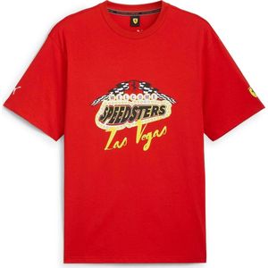 Scuderia Ferrari Special Edition Las Vegas GP T-Shirt Red-XL - Charles Leclerc - Carlos Sainz - PUMA 2023 - Formule 1
