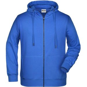 James and Nicholson Heren Basisrits Hoody (Kobalt)