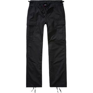 Brandit - BDU Ripstop Broek rechte pijpen - Taille, 27 inch - Zwart