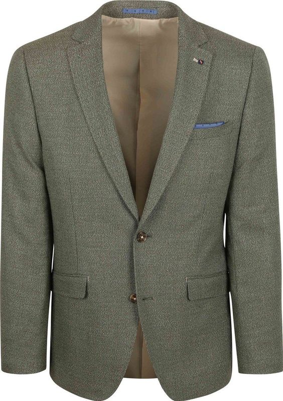 Suitable - Heleen - Blazer - Groen - Licht Getailleerd