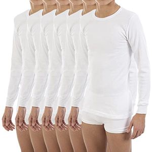 Set van 6 lange mouwen thermo-onderhemden voor kinderen