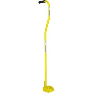 ORIT - Putschep - Gebogen steel - 11x11x110 cm - Gepoedercoat - Hoogwaardige kwaliteit