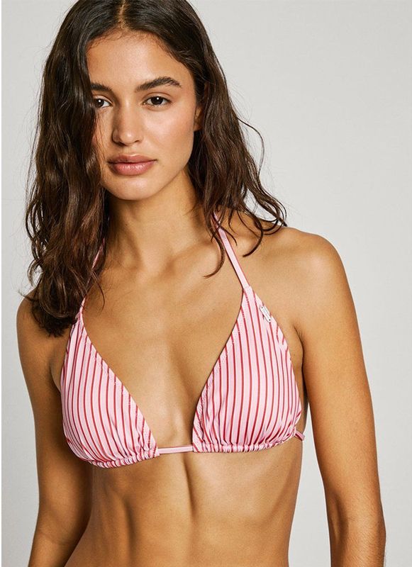 Pepe Jeans Vrt Stripes Tr Bikinitop