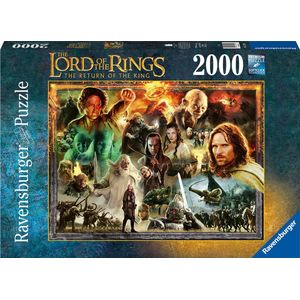 Ravensburger puzzel Lord of the rings: Return of the King - Legpuzzel - 2000 stukjes