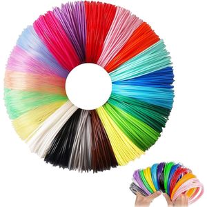 3D Printer Filament - PLA - 3D Pen Filament - 1.75mm Diameter - 20 Kleuren - Totale Lengte 60 m