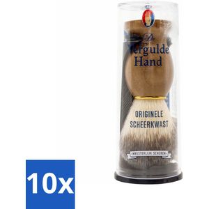 Vergulde Hand Originele Scheerkwast - Bulkverpakking - 10 stuks