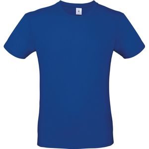 Classic E150 T-shirt B&C Collectie Royal Blauw Maat XS