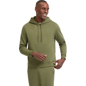 FALKE Basic Light Sweat Hoodie zacht comfortabel katoen sweater heren groen - maat XL