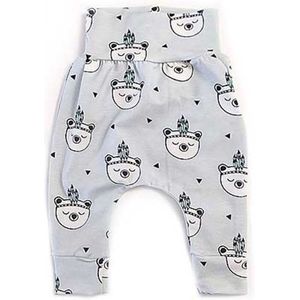 Broekje Beertjes - Blauw/Ecru/Zwart - Hot Pink - Maat 98