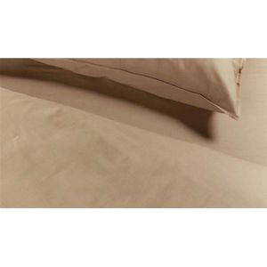 Ambiante Cotton Uni Dekbedovertrek - Lits-jumeaux - 240x200/220 cm - Khaki